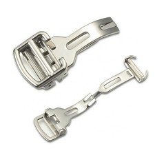16mm 18mm 20mm Steel Deployment Buckle Watch Band Strap Clasp Buckle for Cartier
