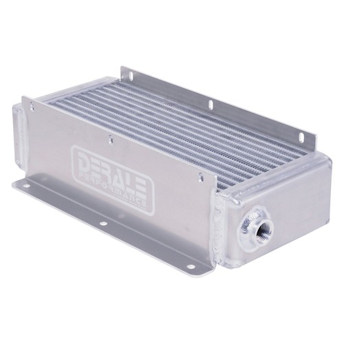 Derale 61178 11 Row Hi-Flow Fluid Racing Cooler, 7/8-14 O-Ring - Picture 2 of 3