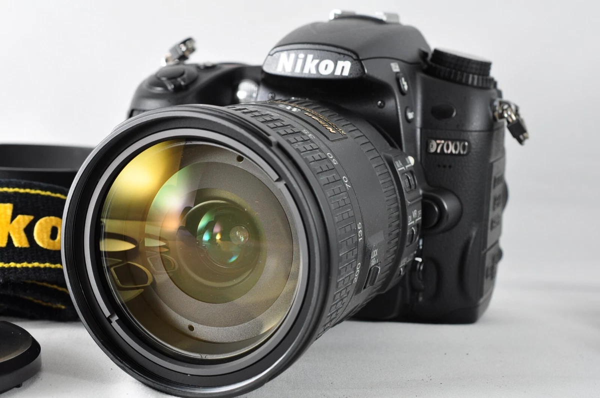 [NEAR MINT]Nikon D7000 DSLR Camera Body W/AF-S 18-200mm Lens From JP (Shot  3889)