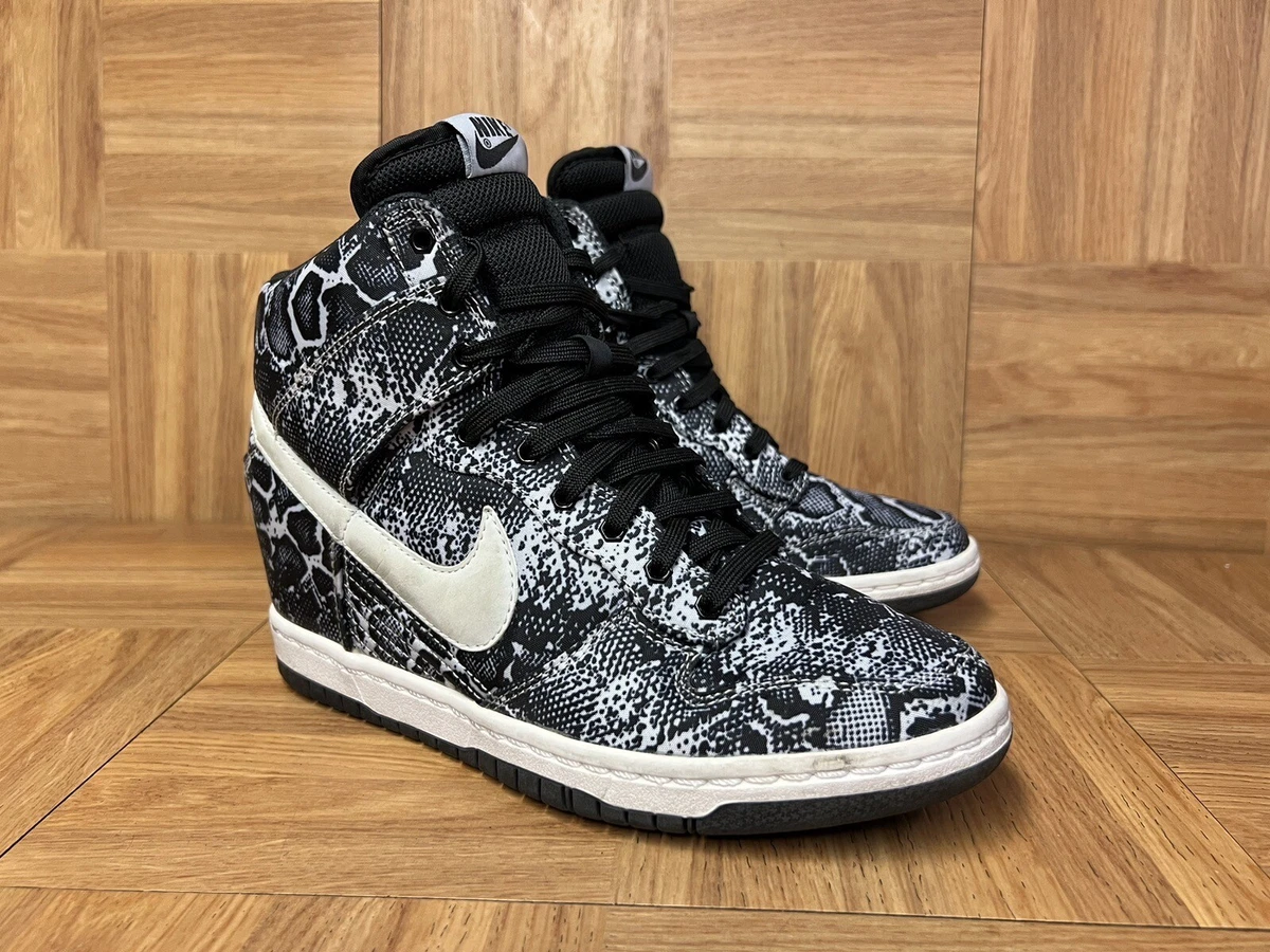 Nike Dunk Sky High Black Snakeskin W for sale | eBay