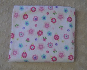 floral baby blanket