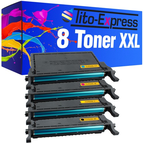 Toner Kartuschen PlatinumSerie 8x für Samsung CLT-404S CLT-406S CLT-504S CLT-506 - Afbeelding 76 van 249