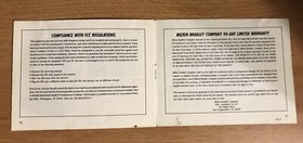 Abadox - Nintendo NES - Instruction Manual Booklet Only