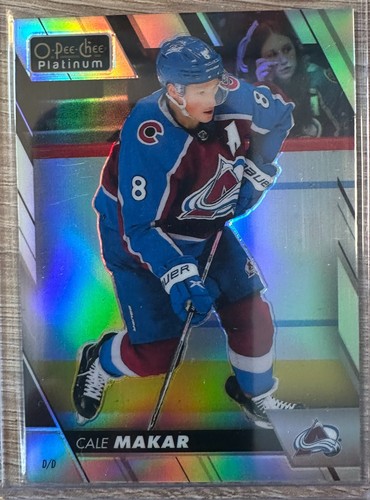 2023-24 OPC HOCKEY CALE MAKAR RAINBOW PLATINUM PREVIEW SSP #P-MA AVALANCHE! - 第 1/2 張圖片