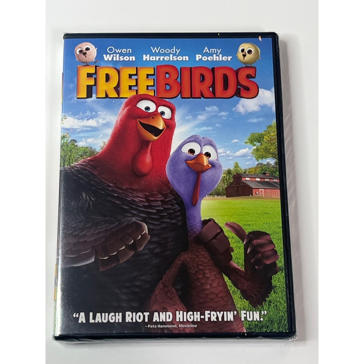Free Birds DVD Movie Movies Family Kids Comedy Film Animated Cartoon Owen  Wilson