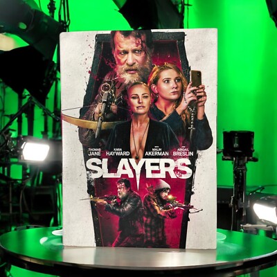 Slayers DVD with Thomas Jane, Kara Hayward & Malin Akerman [2022 Film]