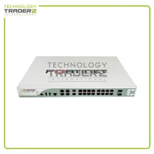 P11510-03-04 Fortinet 100D FG-100D 16-Port Firewall Security Appliance W/O Ear