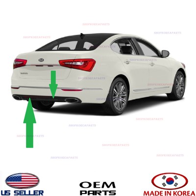 Genuine Rear Bumper Lower Cover Pad Gloss Black ⭐OEM⭐ Kia