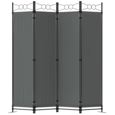 Morngardo Room Divider and Folding Privacy Screens 4 Panel Partitions Wall Divid