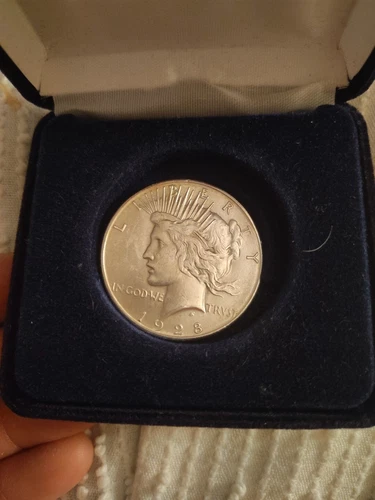 1928-S PCGS MS63+ Peace Dollar