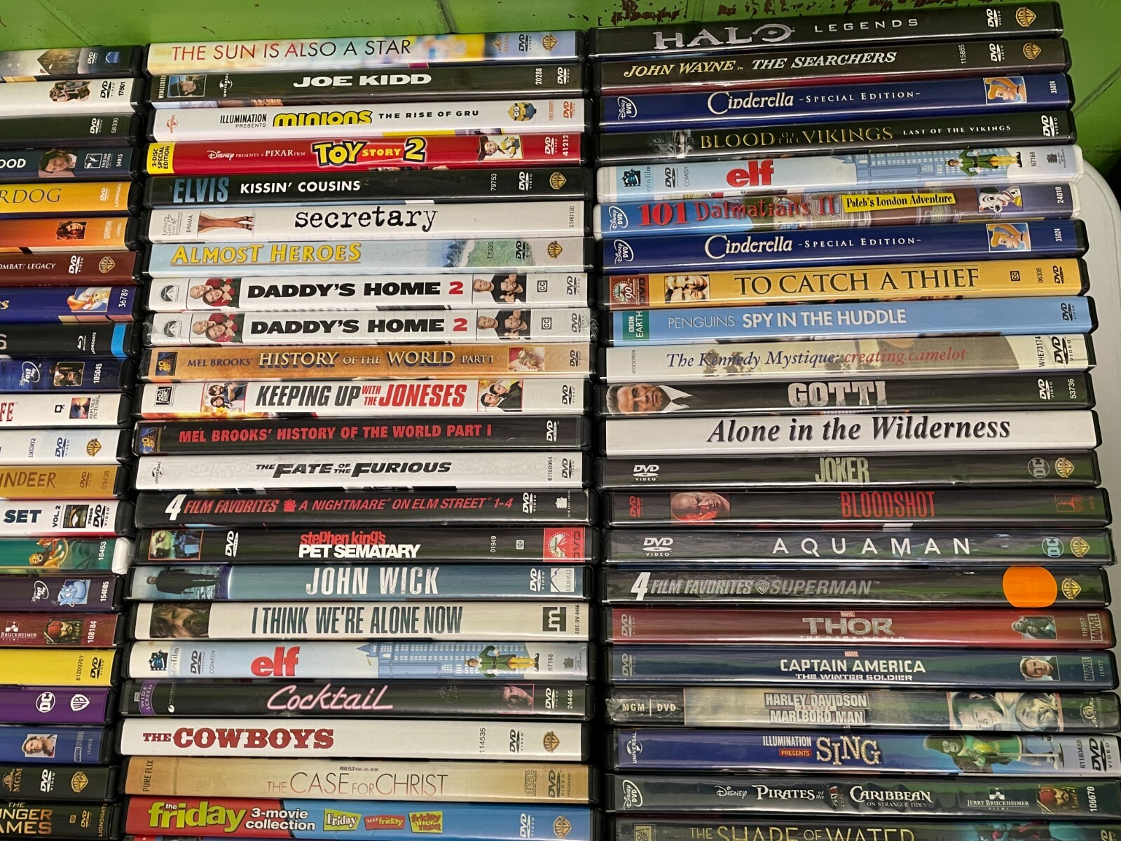 Over 200 DVD LOT mix genre * bulk wholesale resale movie * NOB14 eBay