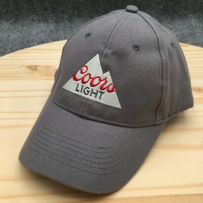 Coors Light Baseball Cap Hat Mens One Size Grey Acme Adjustable Back Casual
