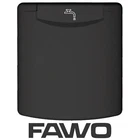 FAWO WATER FILLER INLET BOX MAGNETIC LOCK BLACK CAMPERVAN MOTORHOME HORSEBOX