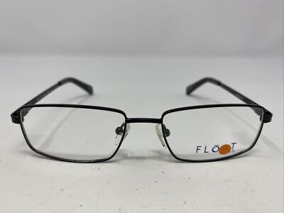 Float Kids K63 BLACK 50-16-130 Black/Gray Metal Full Rim Eyeglasses Frame -B75