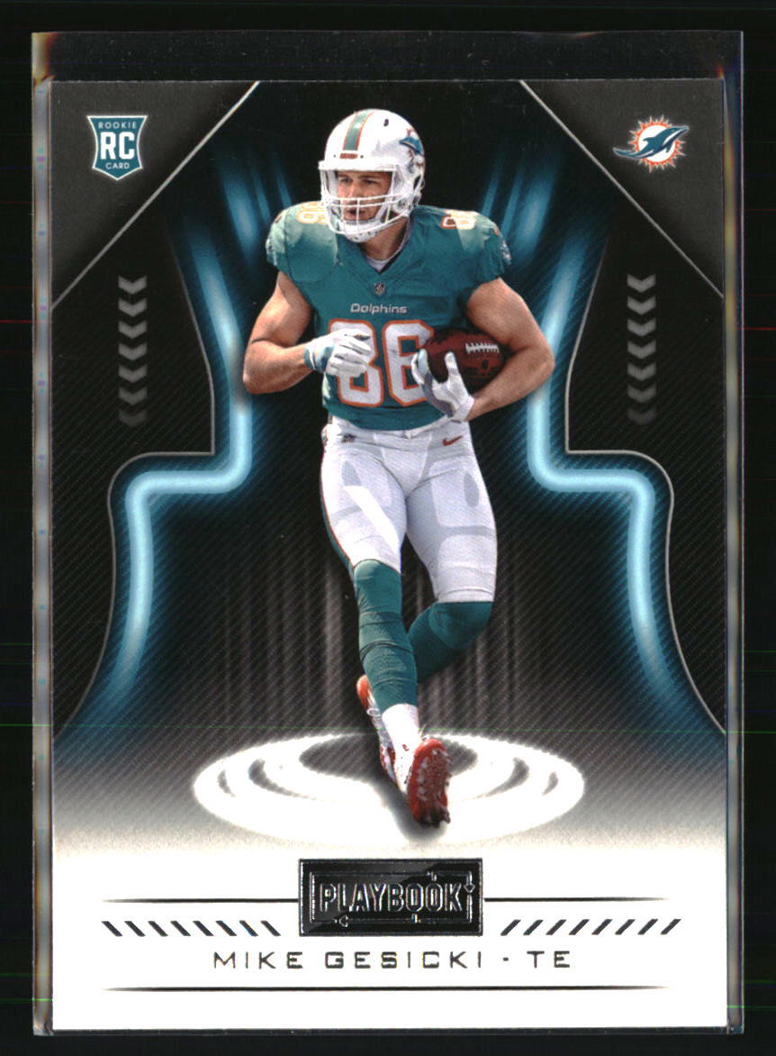 Mike Gesicki 2018 Panini Playbook #145 FOOTBALL Card