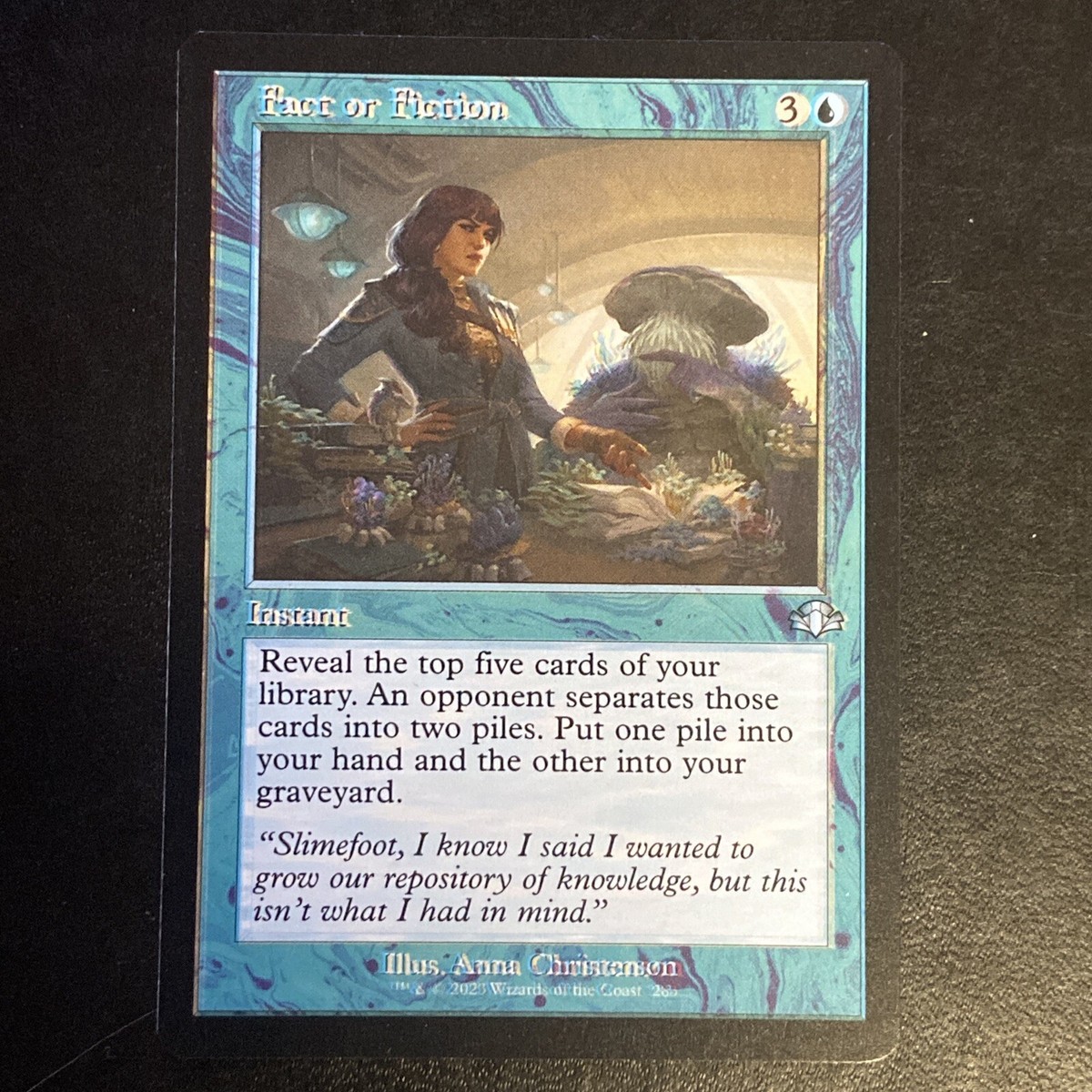 mtg cards like fact or fiction Fact or Fiction MTG Misprint Registration Error blurry text