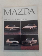 vintage 1984 Mazda Models Trucks Promotional Car Brochure Catalog 9" x 11"