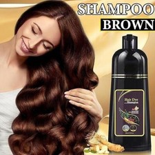 Champ  Para Cubrir Canas a Cabello Casta o Hierbas Naturales Brillo Y Crecimient