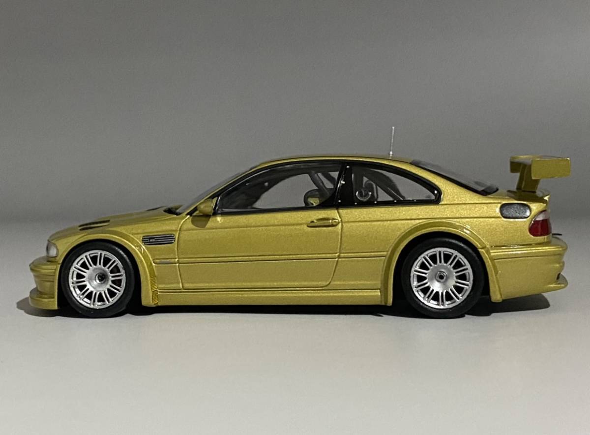 ミニカー BMW M3 GTR street 2001 yellow 1/43 Amazon | ミニカー 1/43 ミニチャンプス BMW M3 GTR Street 2001