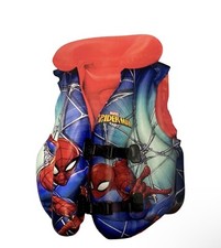 BESTWAY Child Toddler Marvel Spider Man Inflatable Swim Vest Float 3 to 6 Yrs