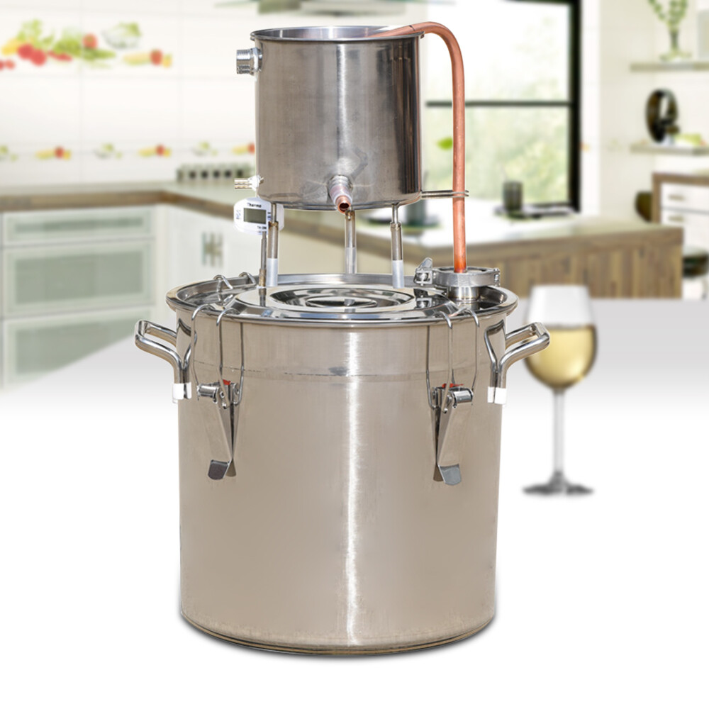 3Gallon 12L Moonshine Still Water Distiller DIY Whiskey Home Brewing eBay