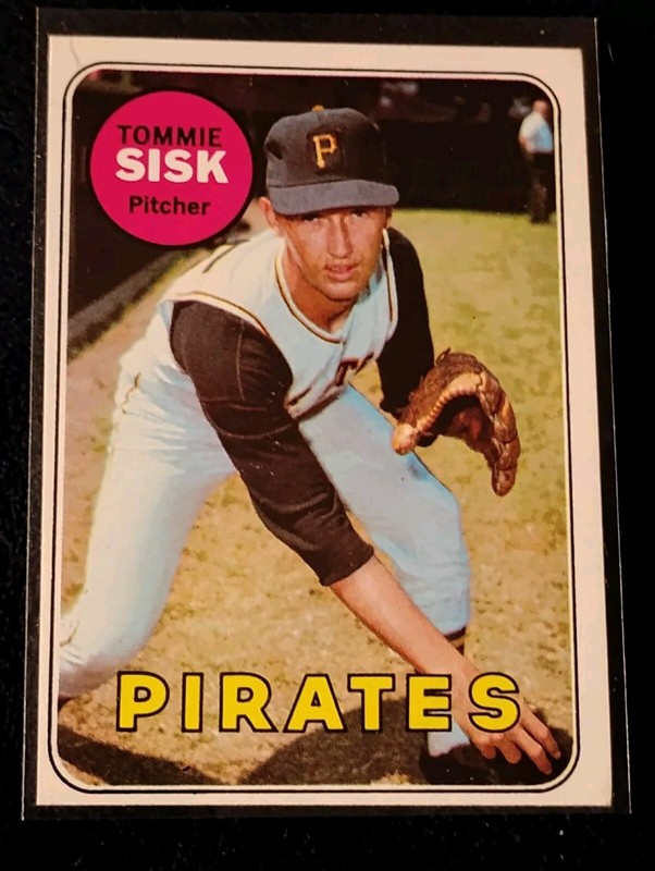 1969 Topps - #152 Tommie Sisk