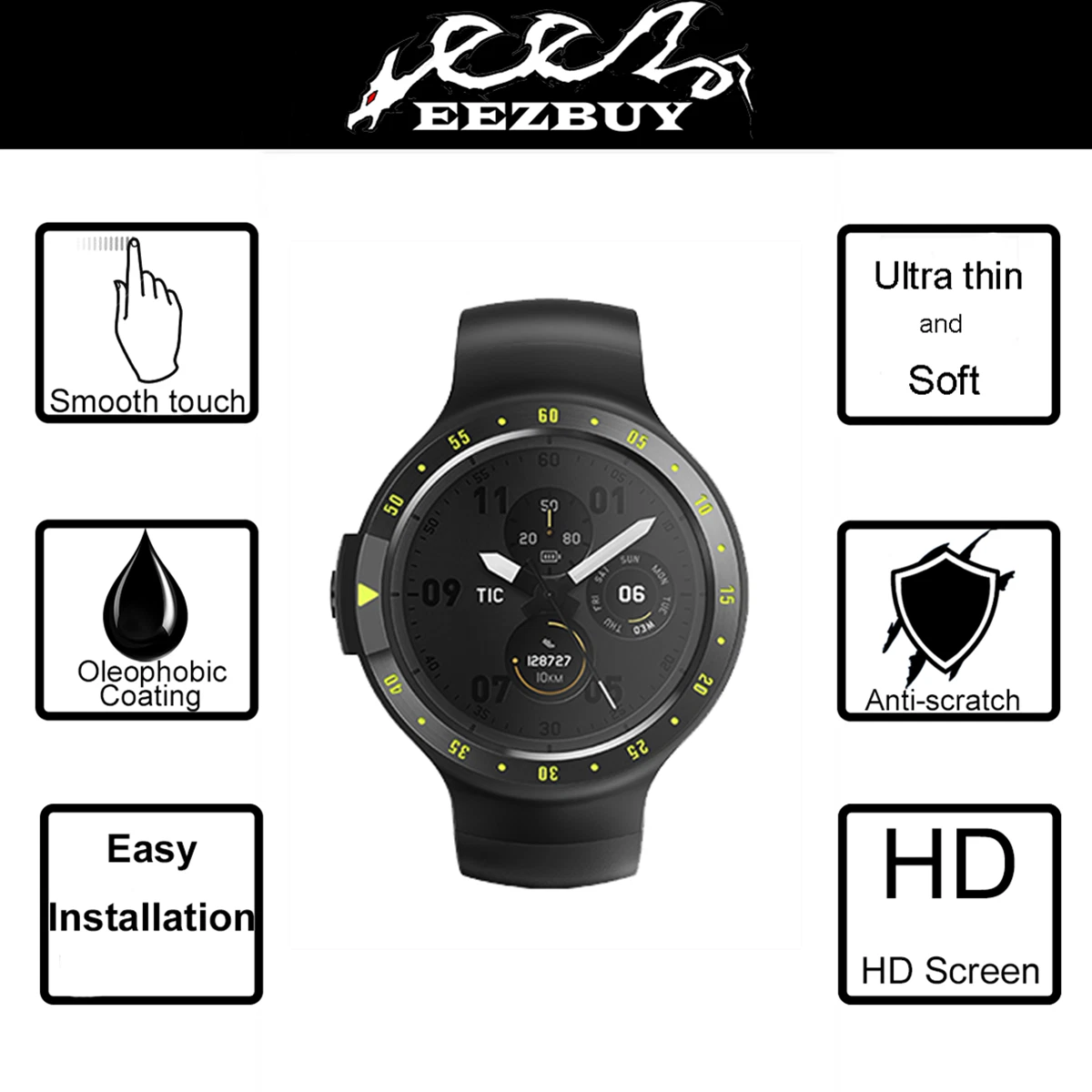 Ticwatch e best sale screen