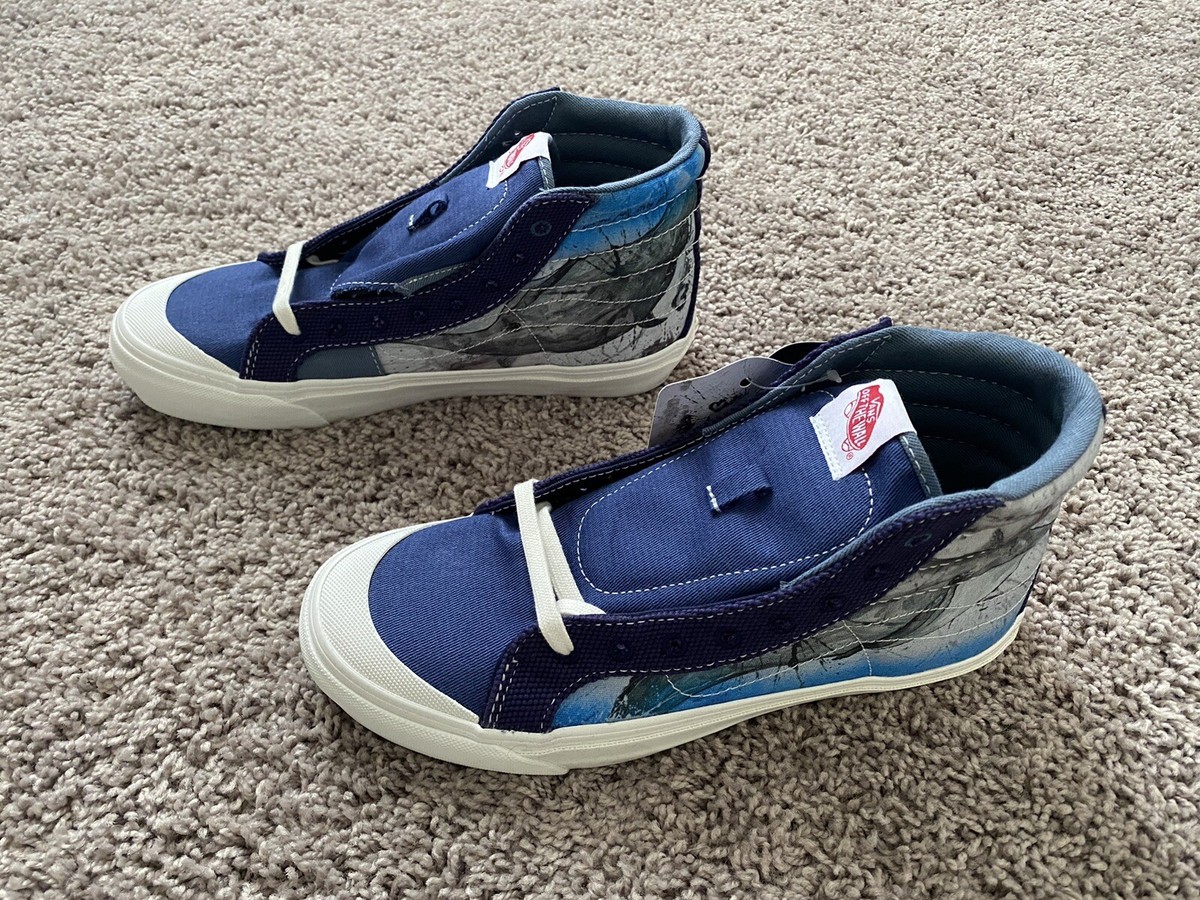 Vans Sk8-Hi OG Ralph Steadman X Style 138 LX Critical Critters Whale Size 10.5 NEW Vans Sk8-Hi OG Ralph Steadman X Style 138 LX Critical  main image 4