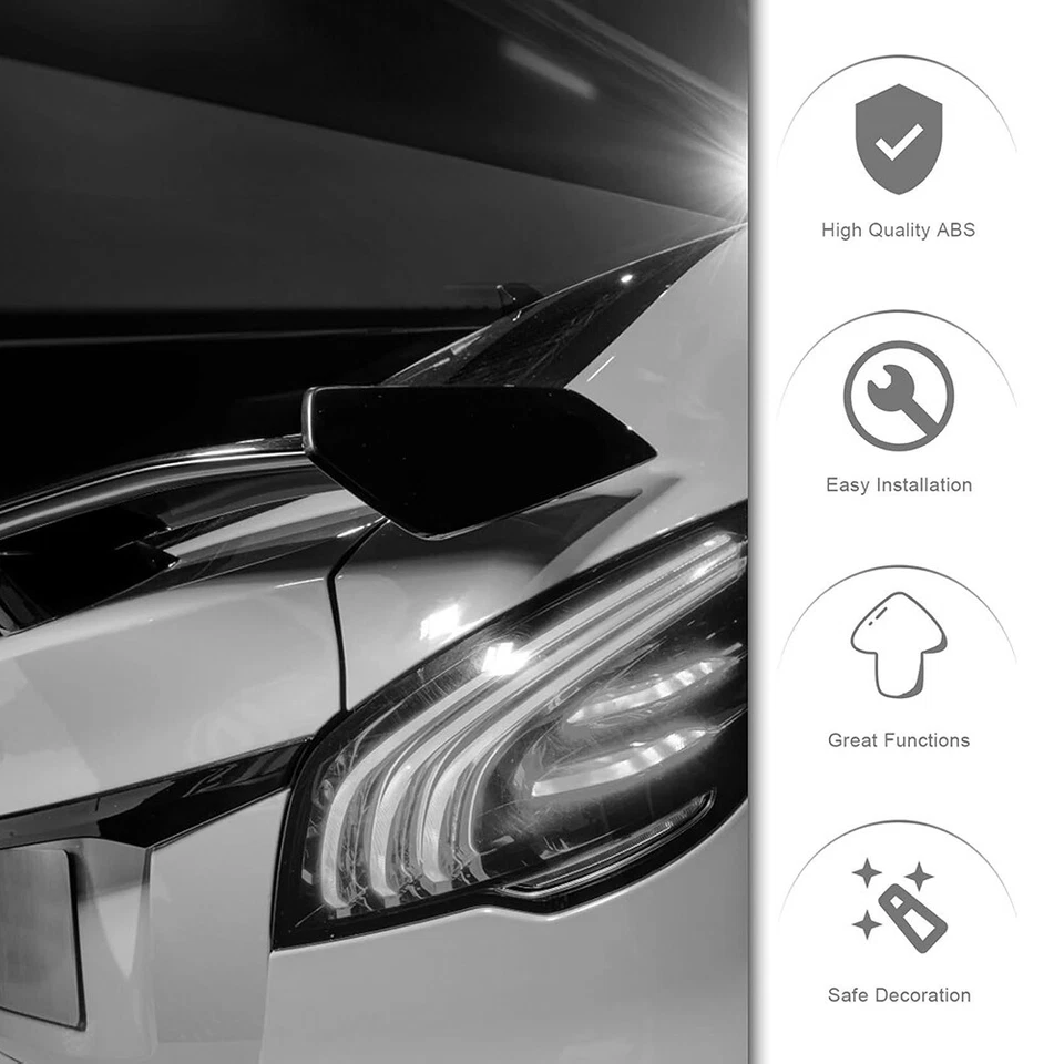 For Chevy Malibu 55'' Rear Trunk Spoiler Wing Tail Racing Pro Style CARBON FIBER - Image 3 of 4