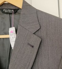 JOS A BANK SIGNATURE Herringbone Wool Jacket Blazer Suit Top Sport Coat 37R