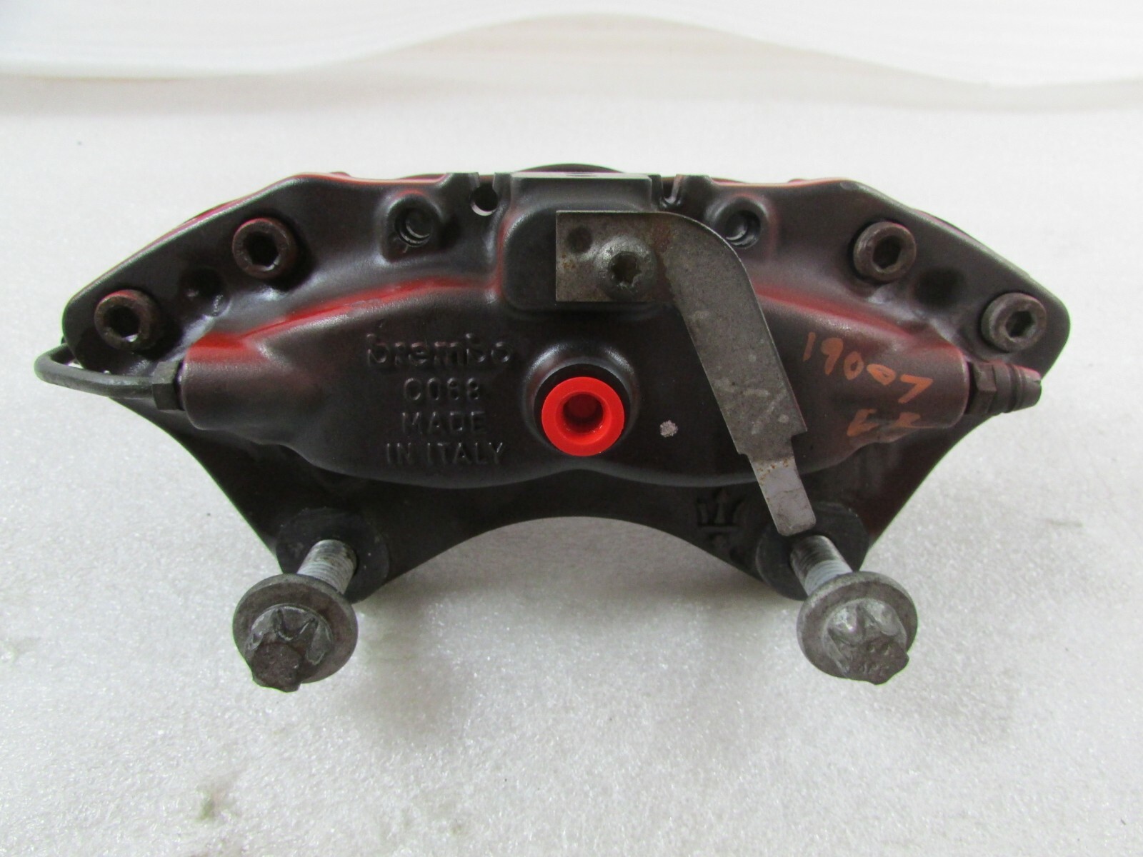 Maserati Ghibli Q4, LH, Left Rear Brake Caliper, Red