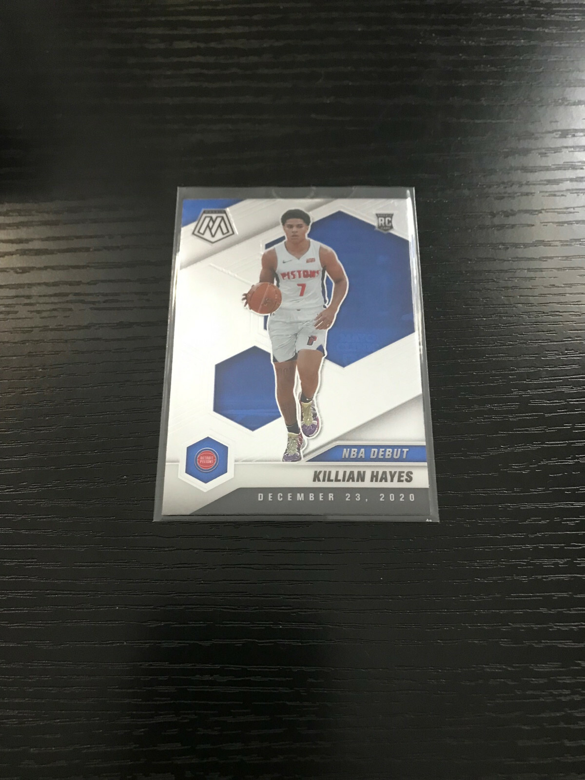 2020-21 Panini MOSAIC Basketball "NBA DEBUT" Killian Hayes Base RC! Ships Fast!