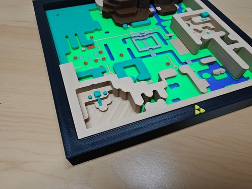 Legend of Zelda: A Link to the Past Light World Map Wall Art – Retro Gaming Deco - Picture 4 of 10
