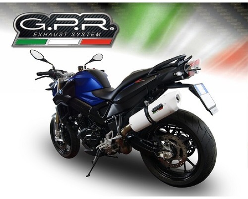 Pot d'Echappement GPR ALBUS EVO4 Approuvé BMW F 800 R 2017 > 2019 - Photo 3/5
