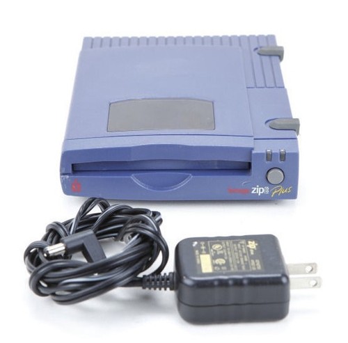 Iomega SCSI ZIP 100 Plus Zip Drive with Power Supply for PC Mac & Music Sampler - Afbeelding 1 van 4