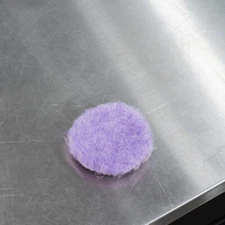 Lake Country Purple Foamed Wool Cutting Pad 3" | DA or Rotary