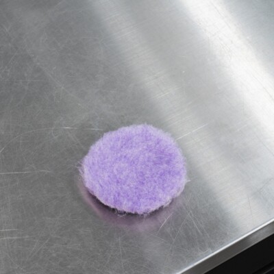 Lake Country Purple Foamed Wool Cutting Pad 3'' | DA or Rotary