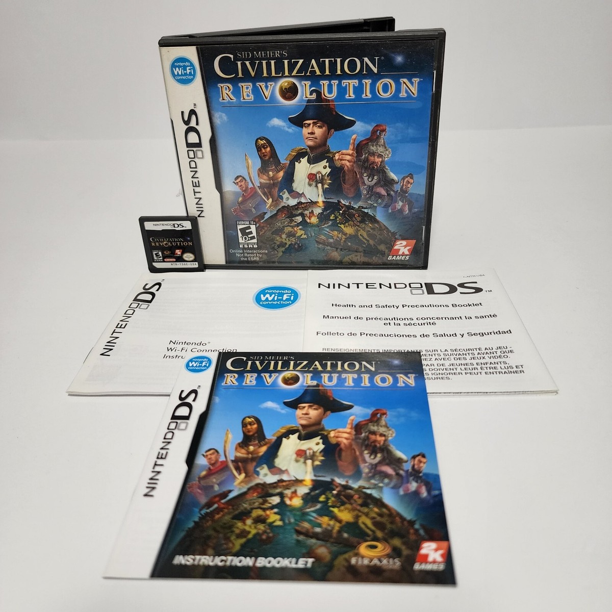 Sid Meier's Civilization Revolution Nintendo DS Complete w/ Manual CIB  Tested