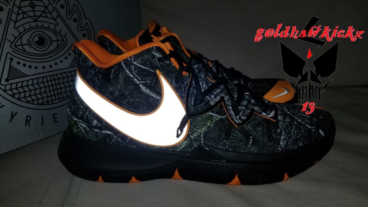 orange kyrie 5