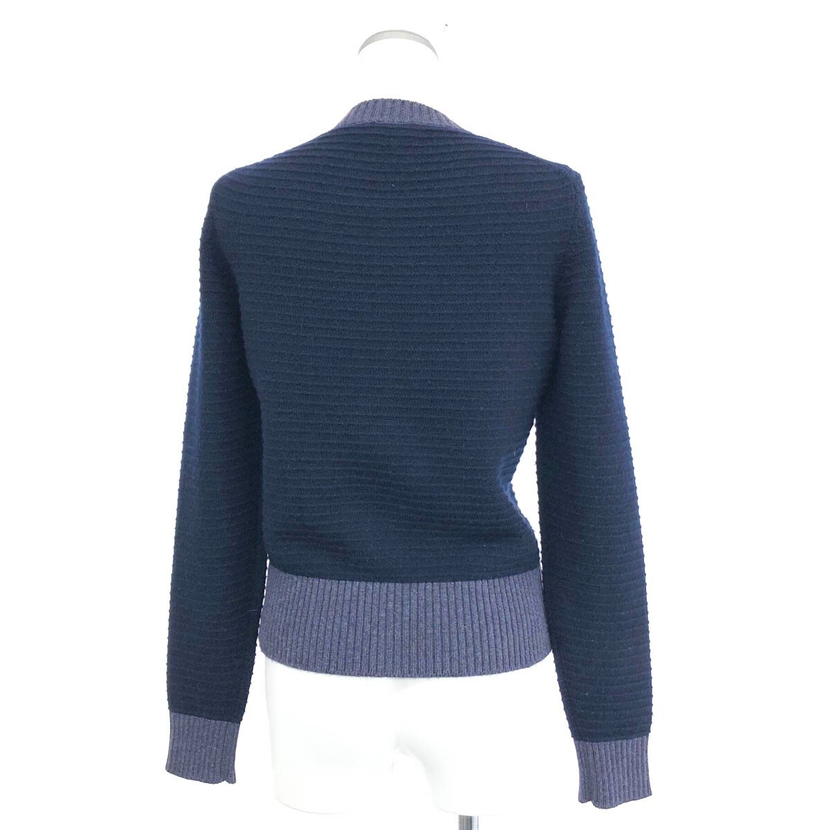 CHANEL シャネル  長袖カーディガン  サイズ:40 P33559K00852 ネイビー カシミヤ レディース  トップス　 ココマーク　王冠 楽天市場】CHANEL シャネル 長袖カーディガン サイズ:40