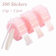 Eyelid Tape 360pcs Big Eyes Decoration Eyelid Sticker Double Fold Cosmetics Tool