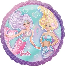 Barbie Mermaid 18'' Anagram Balloon Birthday Party Decorations