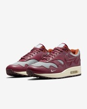 Size 10.5 - Patta x Nike Air Max 1 Rush Maroon for sale online | eBay
