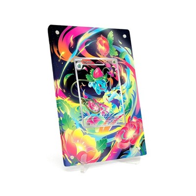 Extended Artwork für Pokemon Ivysaur MEG #134 Rahmen inkl. Ständer
