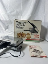 Original VillaWare Quattro 5100 Pizzelle Baker Maker 900W Tested