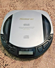 Memorex Personal CD Player MD6250CP Black and Silver 2000 Working Vintage