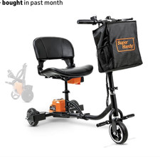 SuperHandy Passport Mobility Foldable 3-Wheel Electric Scooter for Adults