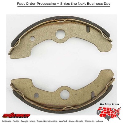 Brake Shoes 520 Plain Yamaha Yfm350fw Big Bear 4wd [Sra] 1987-1988