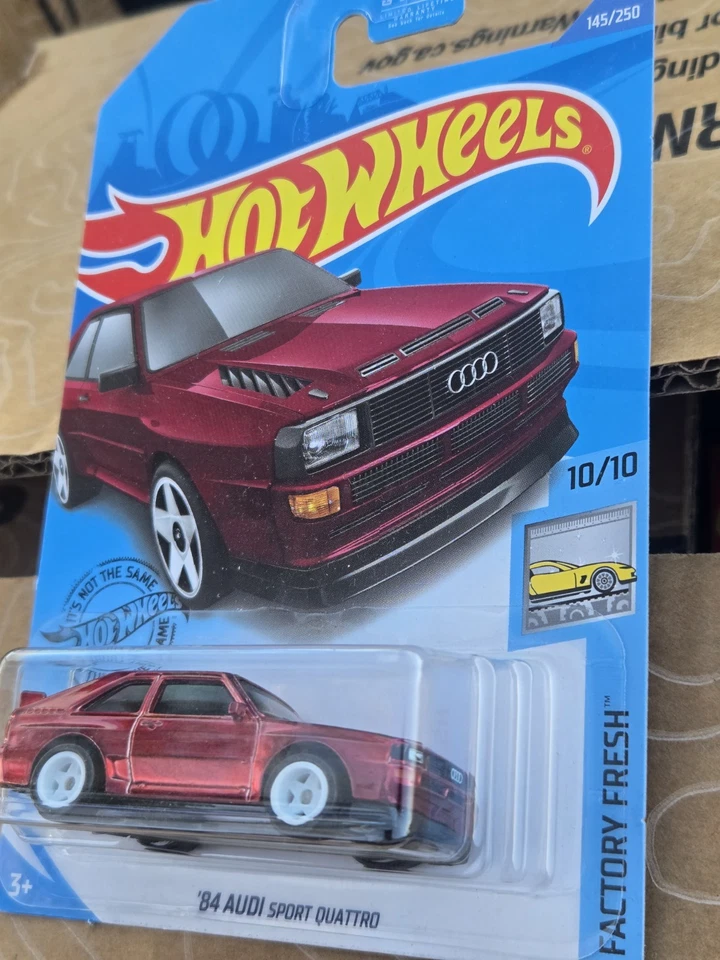 Audi Spor Quattro 2020 издание Hot Wheels Super Treasure Hunt 84 с защитой - Изображение 3 из 4