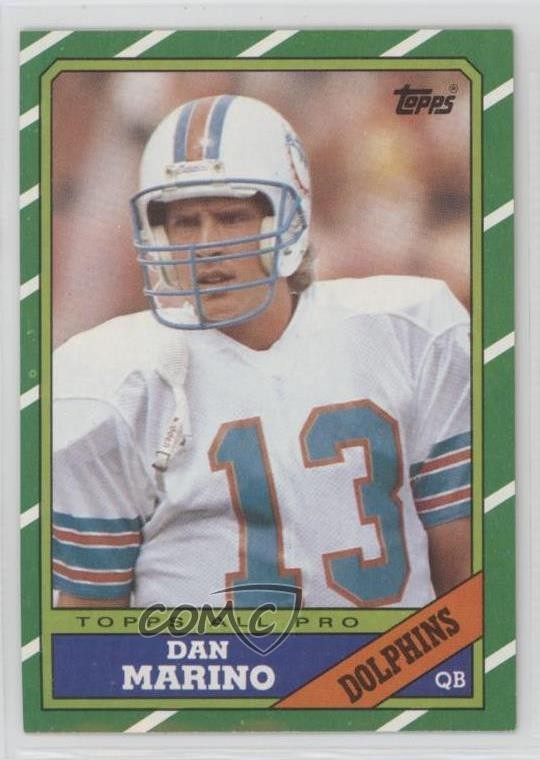 1986 Topps Dan Marino #45 HOF 14pi